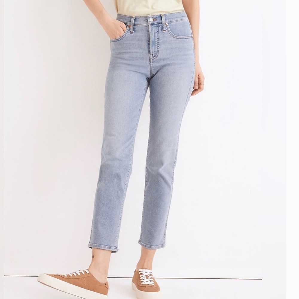Madewell Mid-rise Stovepipe Jeans